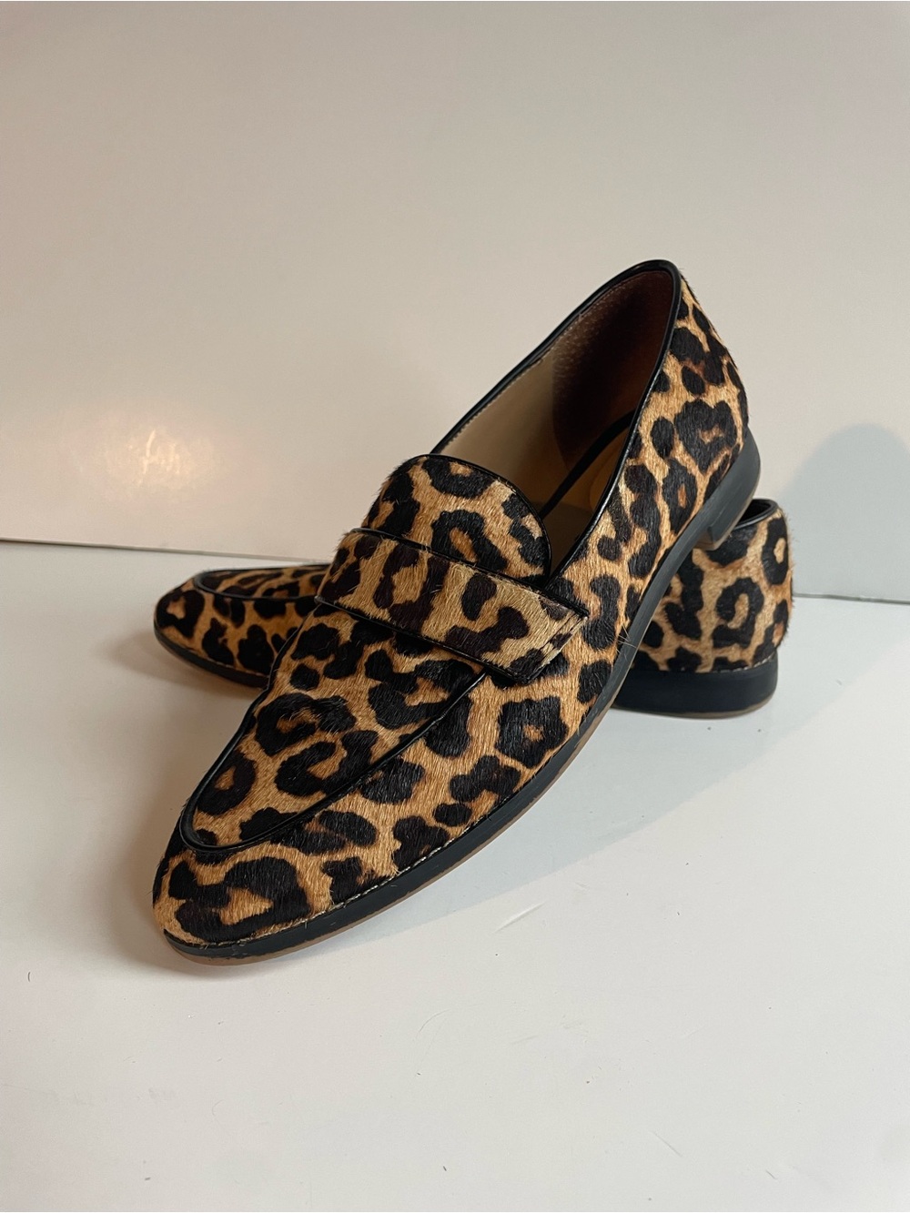 Franco Sarto hudley 3 Leopard Print Loafers